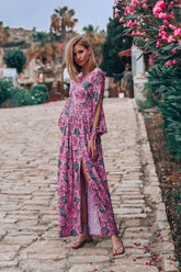 Maxi Grace splitmouw jurk